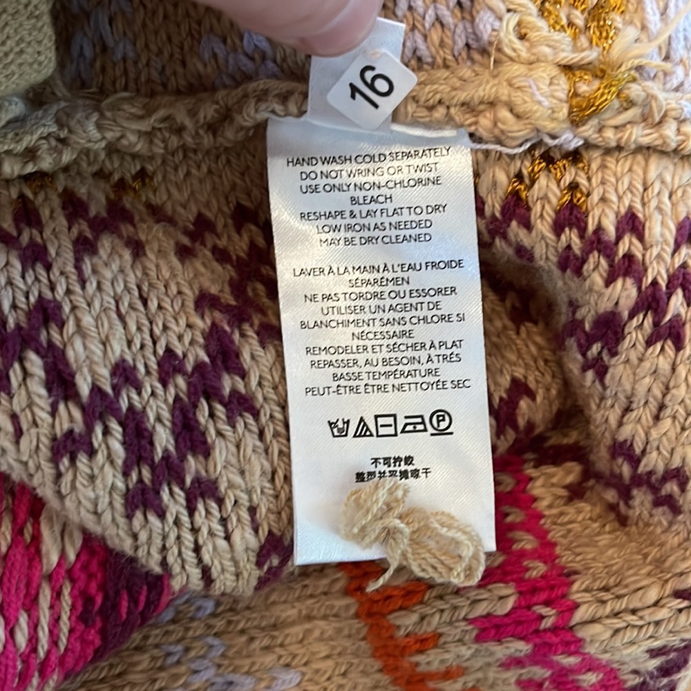 Anthropologie Multicolor Knit Sweater - Picture 7 of 10